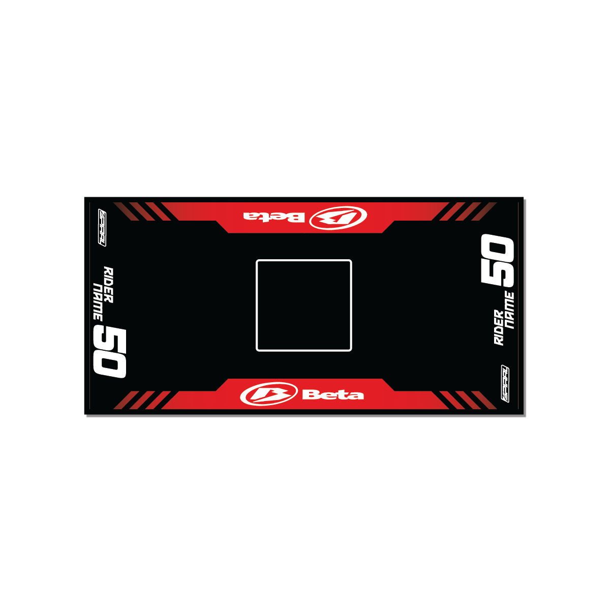 Semi Custom Bike Mat // Beta Podium 1.0