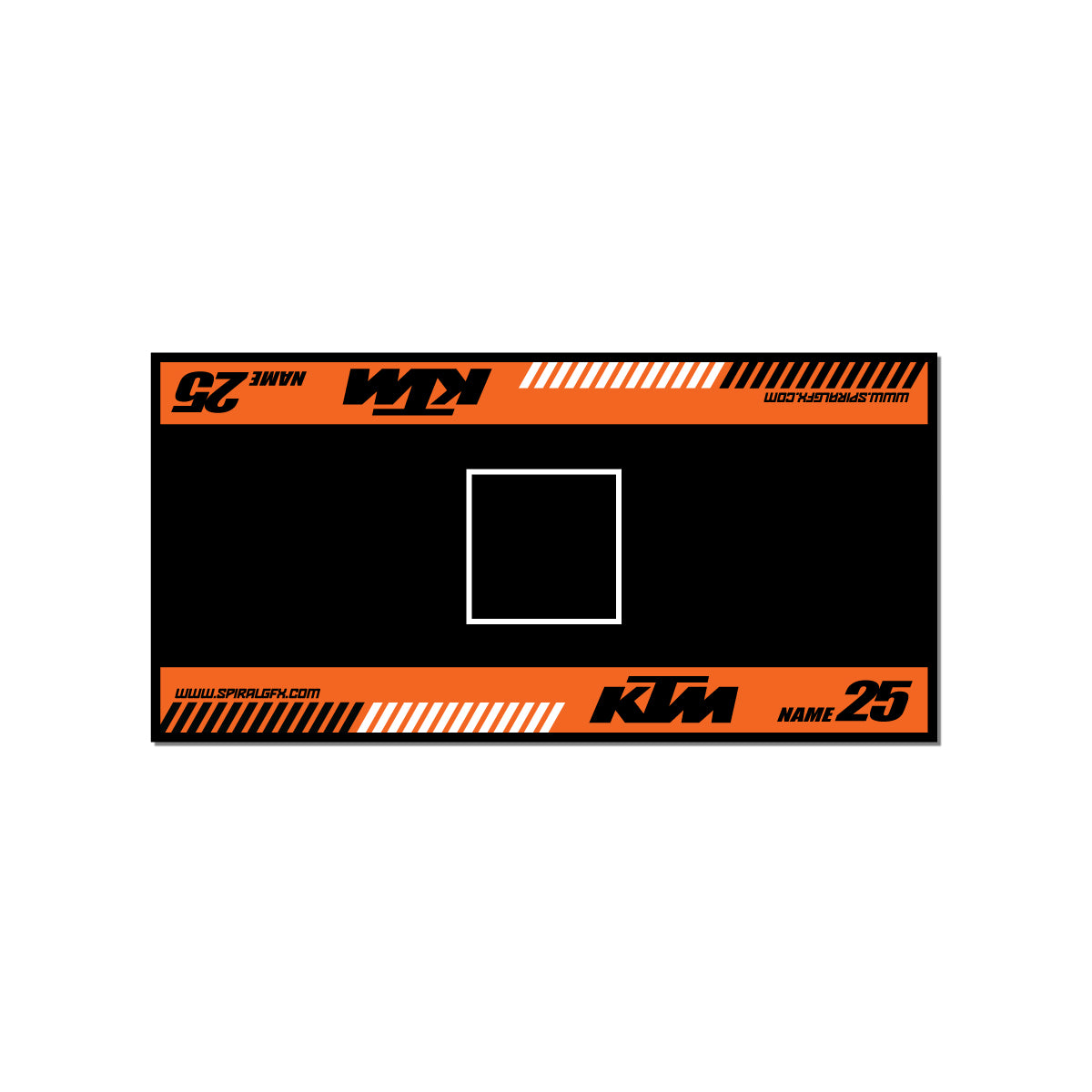 Semi Custom Bike Mat // KTM Corp